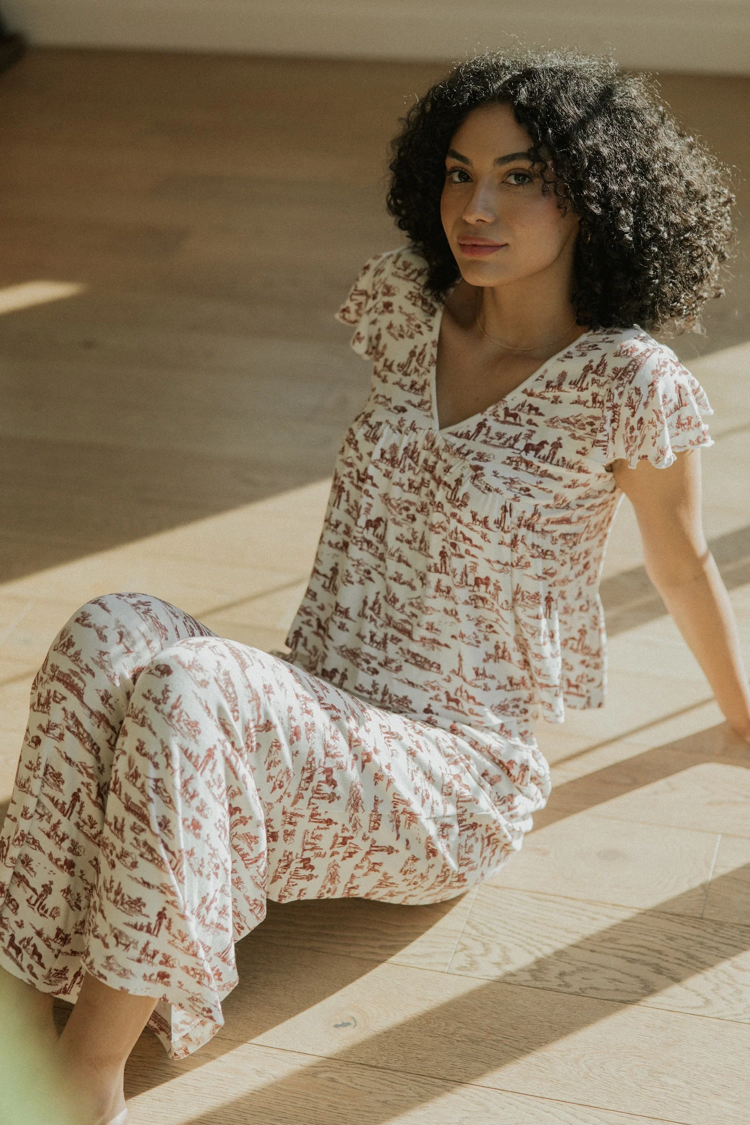 Matching Top and Pants Sets